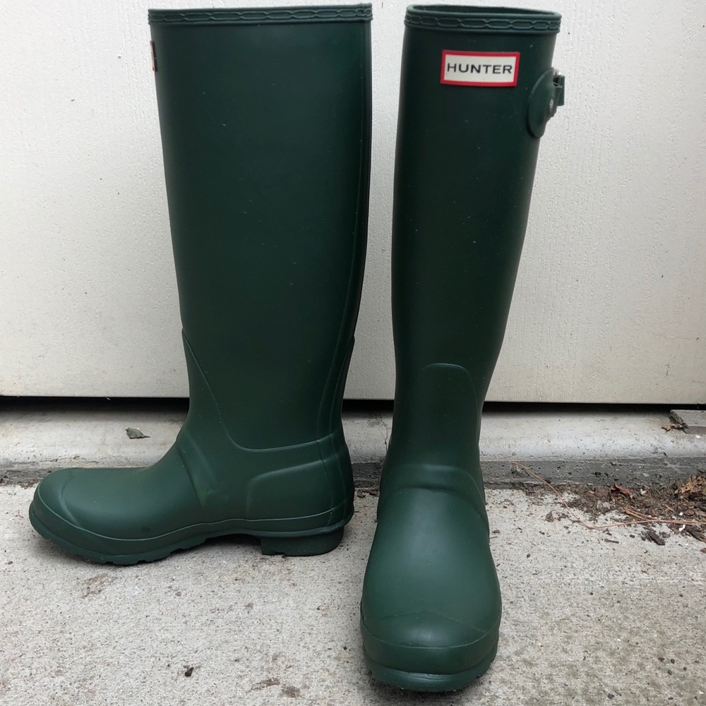 EUC Hunter Ladies' Original Tall Matte Rain Boot